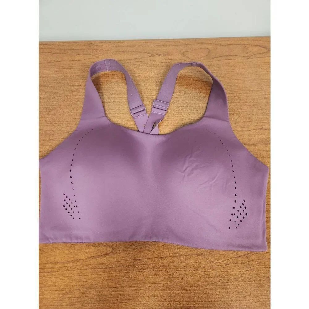 Lululemon AirSupport High Impact Bra egg plant size 38DD